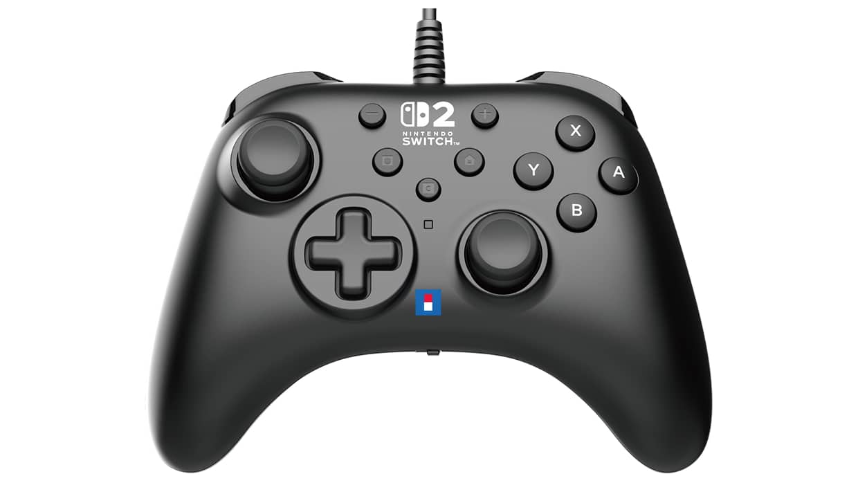 Nintendo Switch HARA HORIPAD Turbo for Nintendo Switch™ 2 - Black - Nintendo